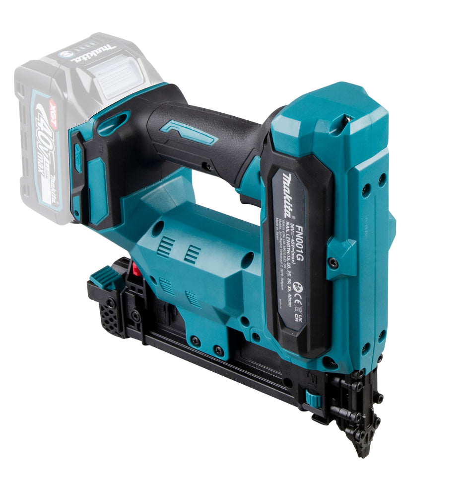 Makita Akku-Stauchkopfnagler – 40V max., 15–40 mm, 18Ga - FN001GZ