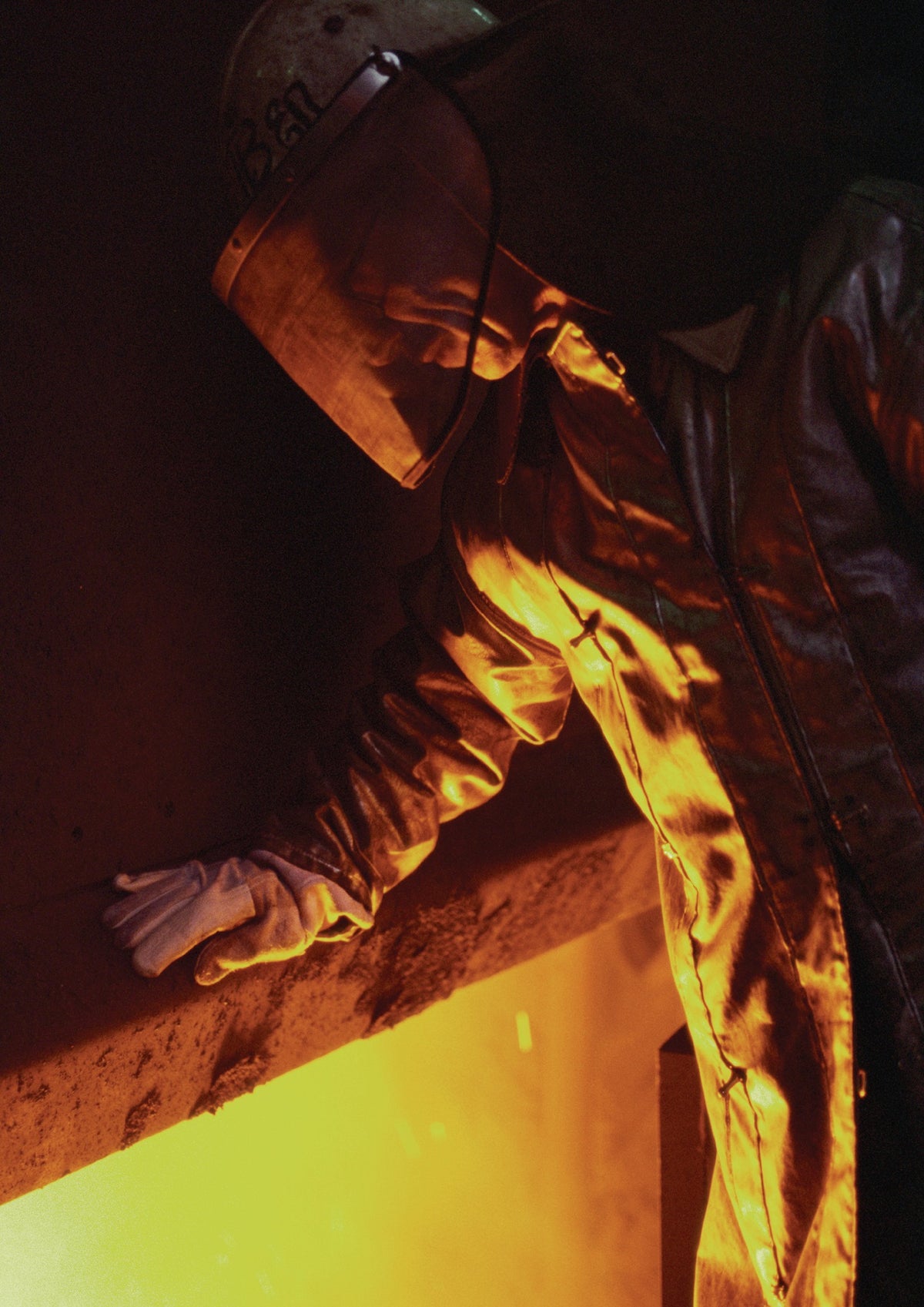 JUTEC Hitzeschutzjacke Gr.50 silber – aluminisiertes Preox-Aramidgewebe, EN ISO 11612