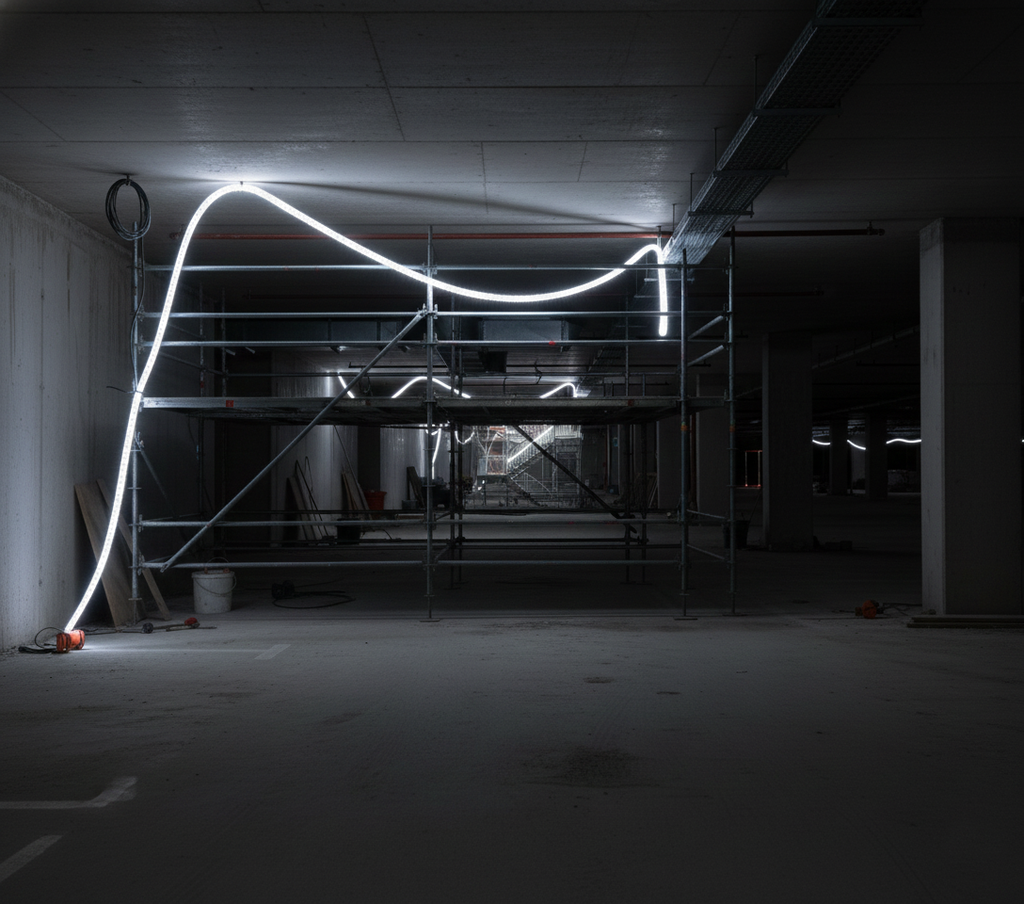 Fluxon LED-Lichtschlauch auf Rolle 25 m – KH2LED25