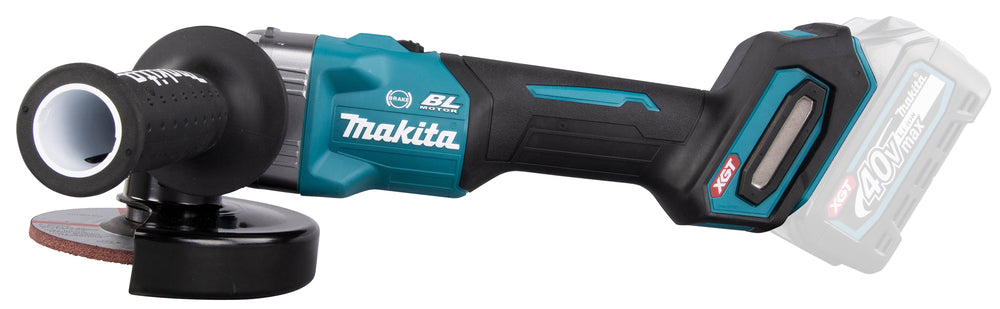 Makita Akku-Winkelschleifer – 40V max., Solo (ohne Akku & Ladegerät) - GA005GZ
