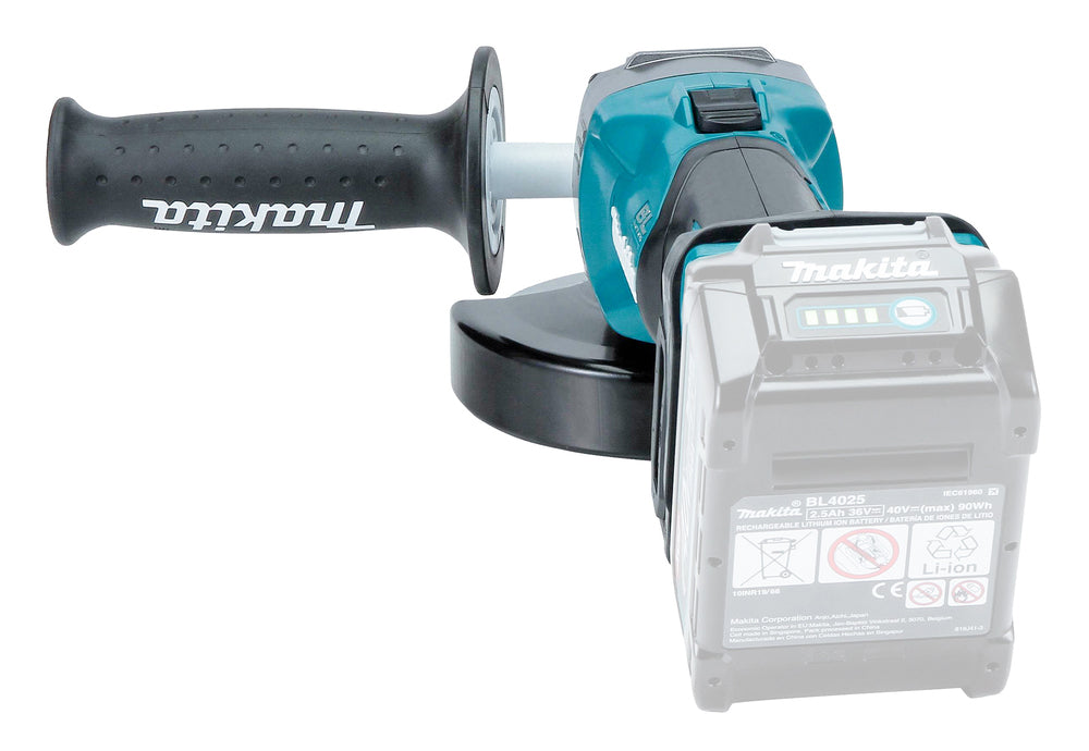 Makita Akku-Winkelschleifer – 40V max., Solo (ohne Akku & Ladegerät) - GA008GZ