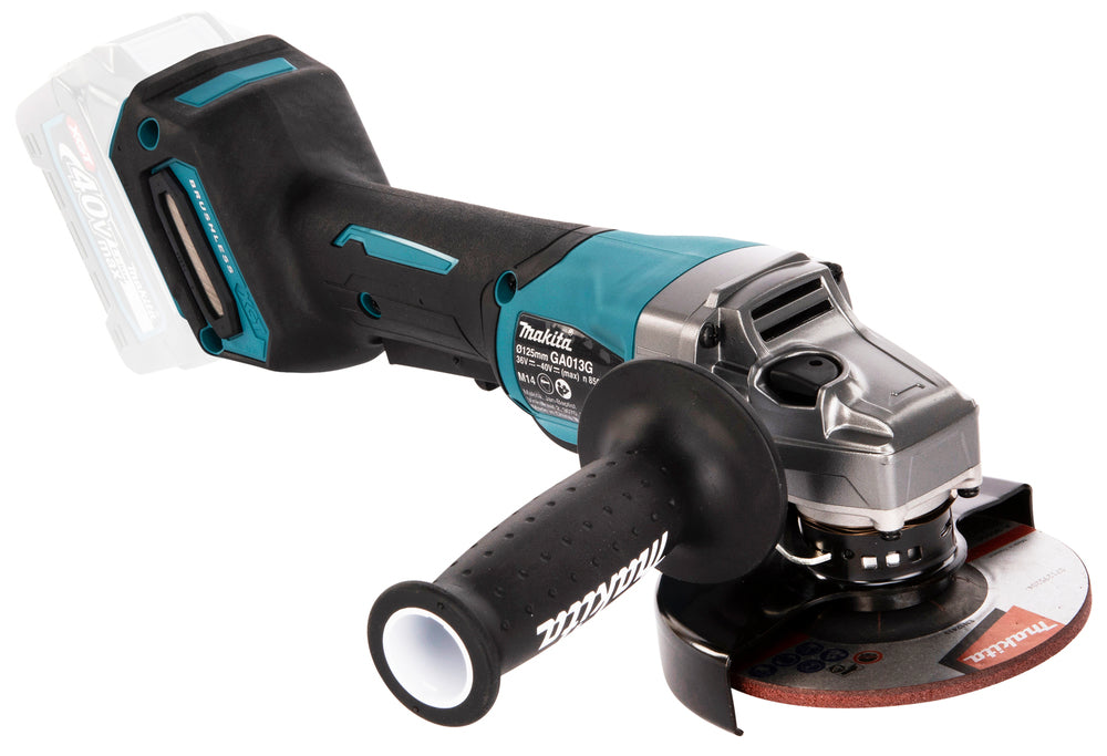 Makita Akku-Winkelschleifer – 40V max., Solo (ohne Akku & Ladegerät) - GA013GZ