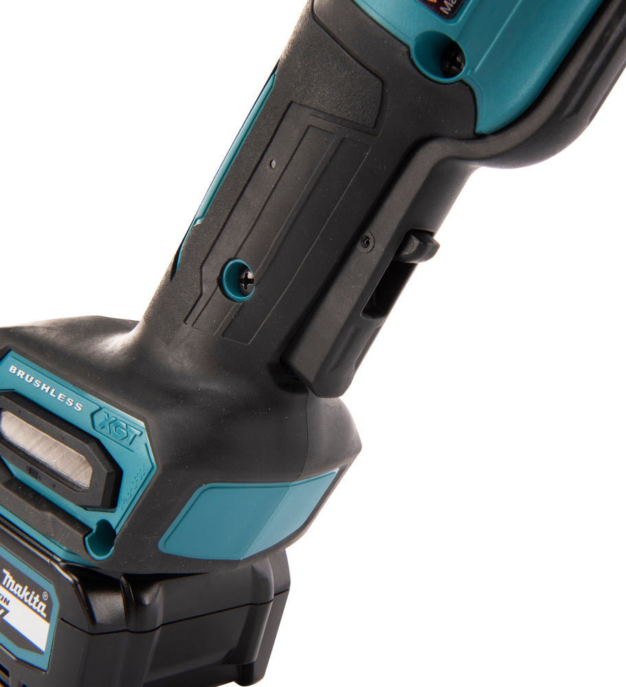 Makita Akku-Winkelschleifer – 40V max., inkl. MAKPAC, Ladegerät & 2x 4,0 Ah Akkus - GA013GM201