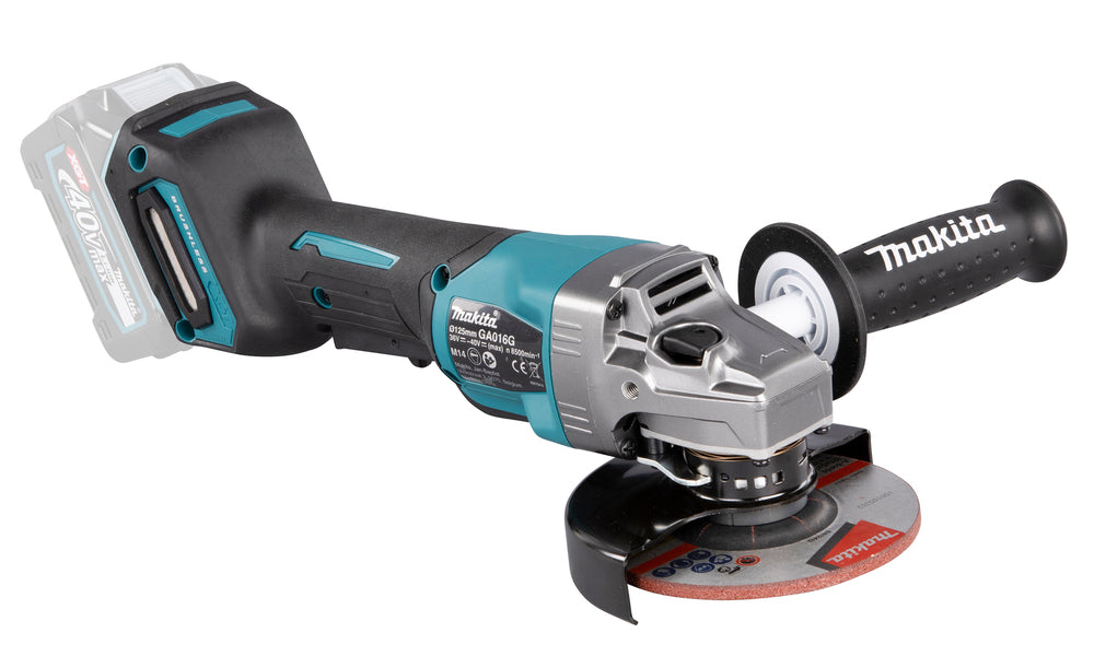 Makita Akku-Winkelschleifer – 40V max., solo im Karton - GA016GZ