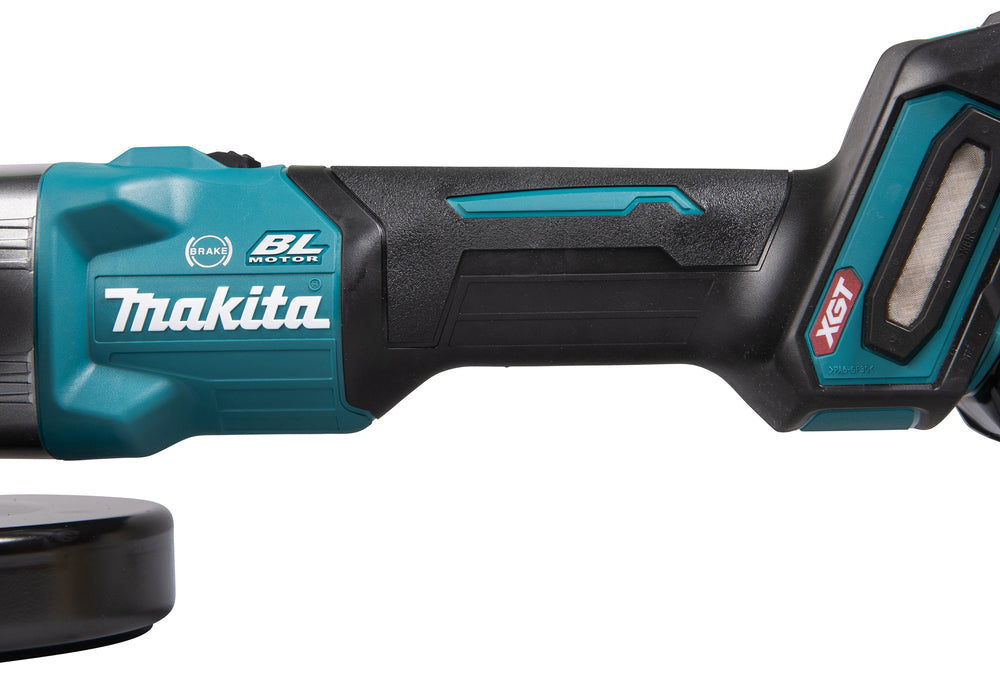 Makita Akku-Winkelschleifer – 40V max., mit Schiebeschalter, AFT & XPT - GA035GZ