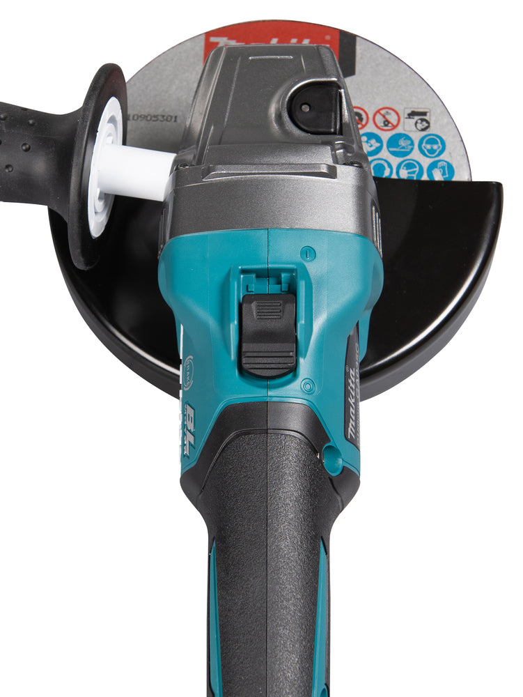 Makita Akku-Winkelschleifer – 40V max., mit Schiebeschalter, AFT & XPT - GA035GZ