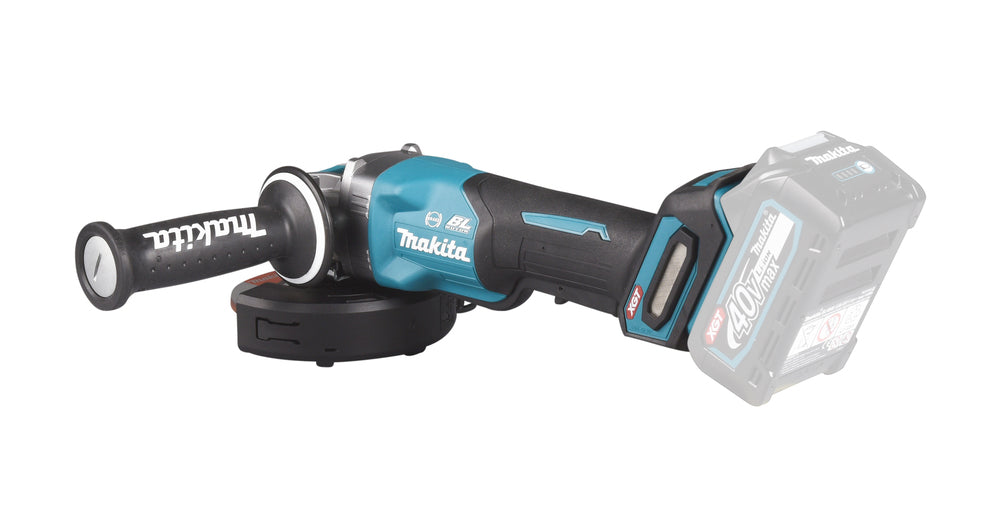 Makita Akku-Winkelschleifer – 40V max., 125 mm Scheiben, mit AFT, X-LOCK & Motorbremse - GA047GZ