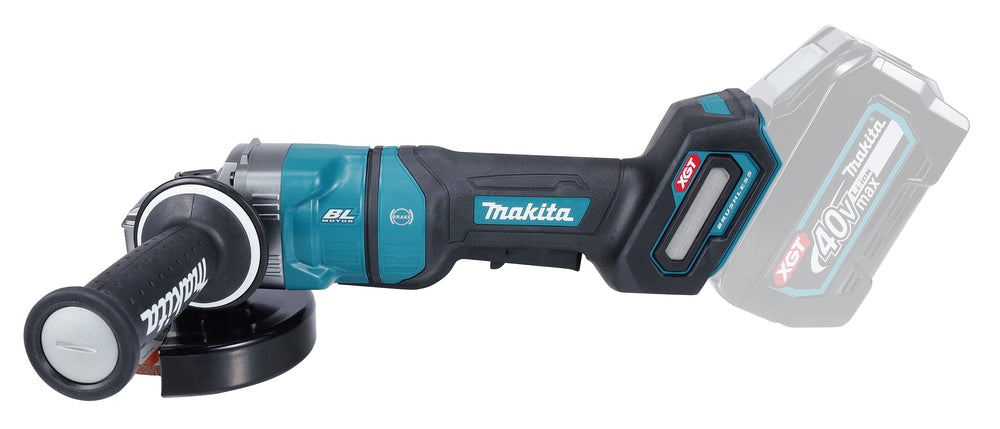 Makita Akku-Winkelschleifer – 40V max., 125 mm Scheiben, mit AFT, XPT & Motorbremse - GA050GZ