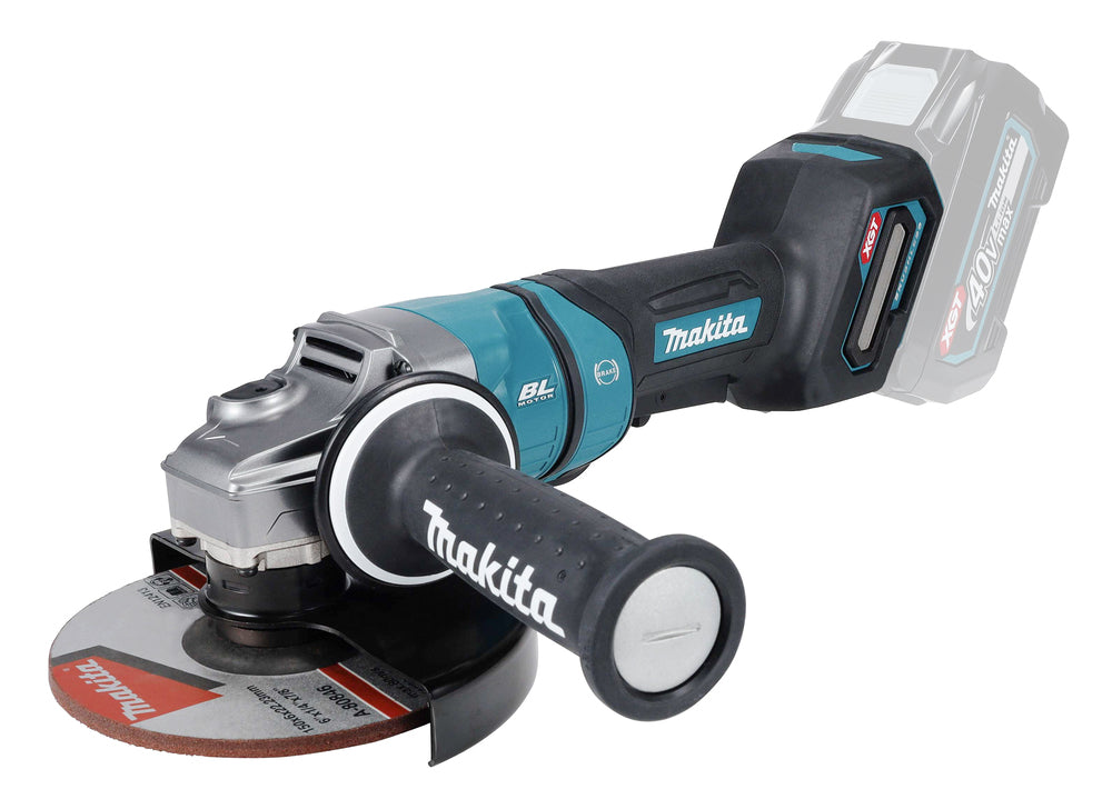 Makita Akku-Winkelschleifer – 40V max., 150 mm Scheiben, mit AFT, XPT & Motorbremse - GA051GZ
