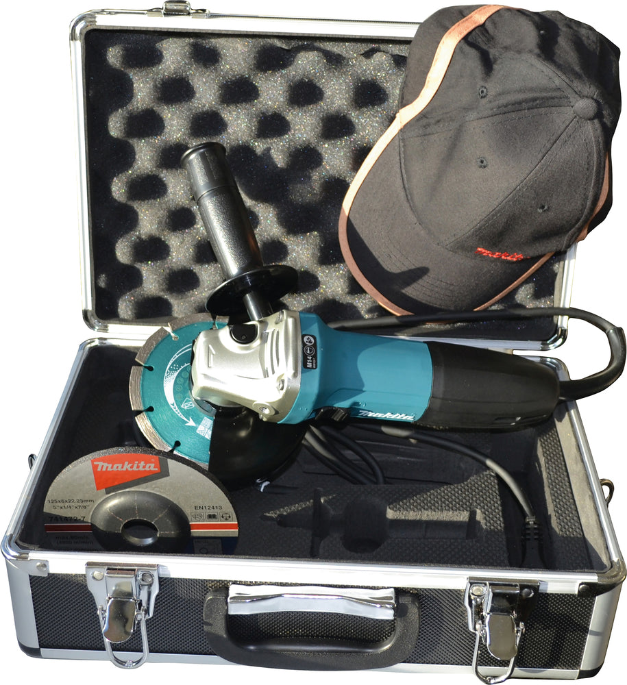 Makita Winkelschleifer – 720 W, 125 mm Scheiben, mit Wiederanlaufschutz - GA5030RSP1