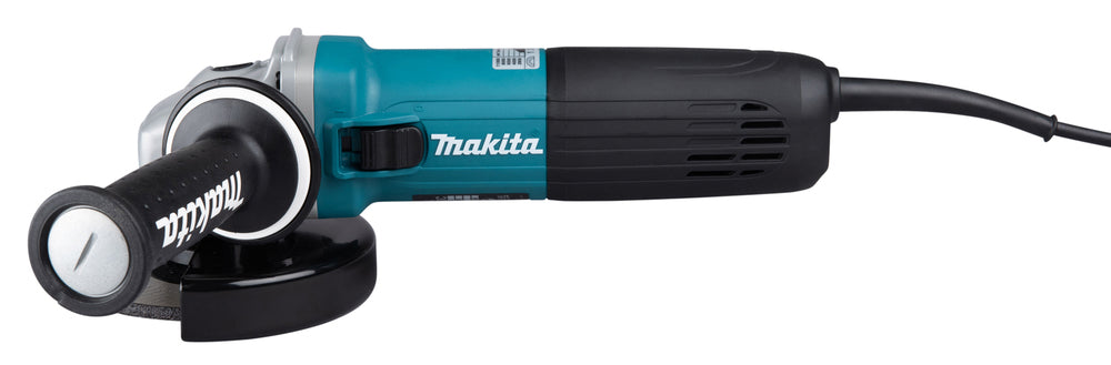 Makita Winkelschleifer – 1.400 W, 125 mm Scheiben, mit SJS II, AVT & variabler Drehzahl - GA5040CZ1