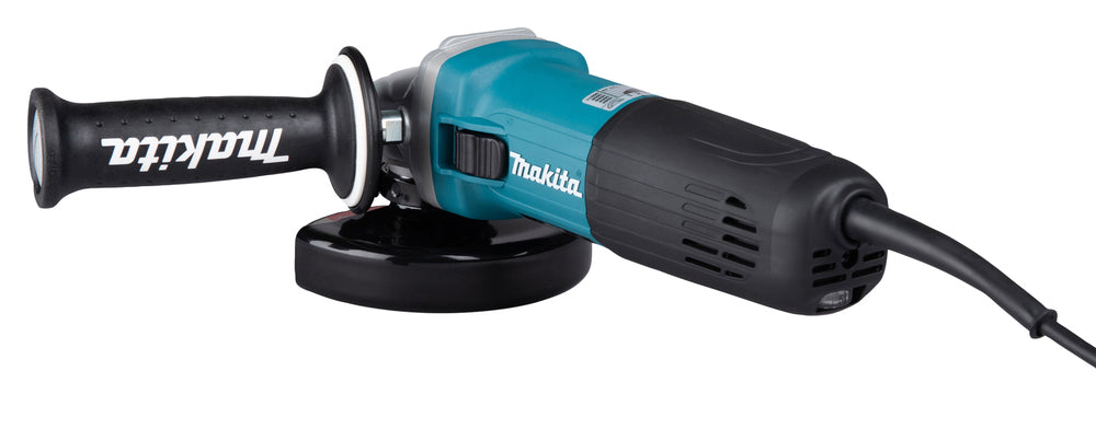 Makita Winkelschleifer – 1.400 W, 125 mm Scheiben, mit SJS II, AVT & variabler Drehzahl - GA5040CZ1