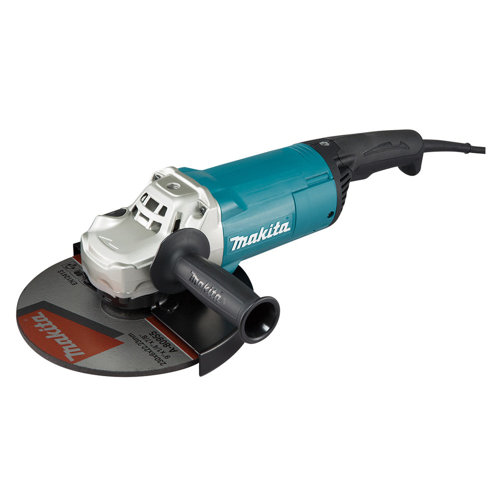 Makita Winkelschleifer – 2.200 W, 230 mm Scheiben, mit SJS II & Wiederanlaufschutz - GA9061RF