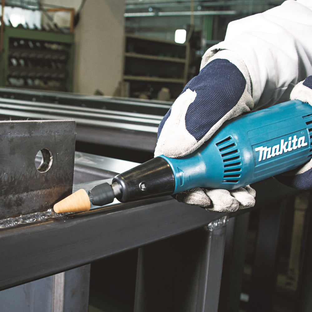 Makita Geradschleifer – 6 mm Spannhülse, 28.000 min⁻¹, schlank & leicht - GD0603