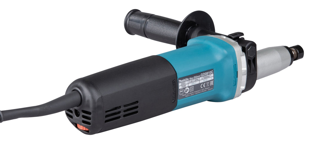Makita Geradschleifer – 8 mm Spannhülse, 1.800–7.000 min⁻¹, SJS & Konstantelektronik - GD0810C