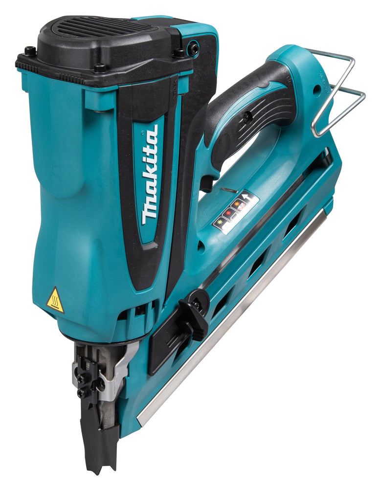 Makita Akku-Gasnagler 7,2V – 34° Clipped Head, bis 90 mm, ohne Kompressor - GN900SE