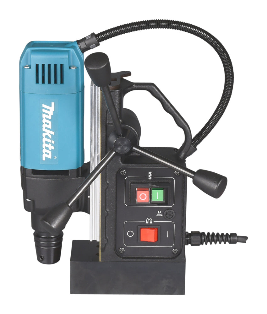 Makita Magnet-Kernbohrmaschine – mit Weldon-Aufnahme, Öltank & Magnetfuß - HB350