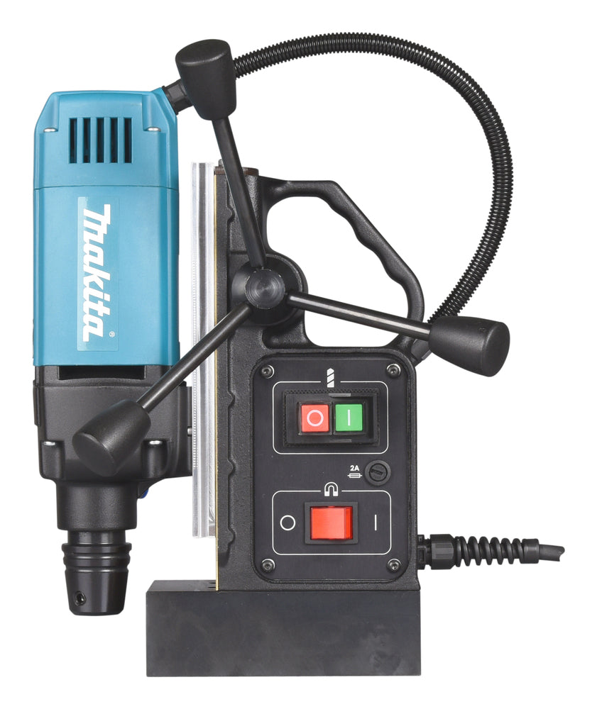 Makita Magnet-Kernbohrmaschine – mit Weldon-Aufnahme, Öltank & Magnetfuß - HB350