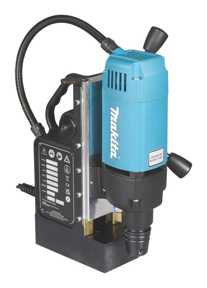 Makita Magnet-Kernbohrmaschine – mit Weldon-Aufnahme, Öltank & Magnetfuß - HB350
