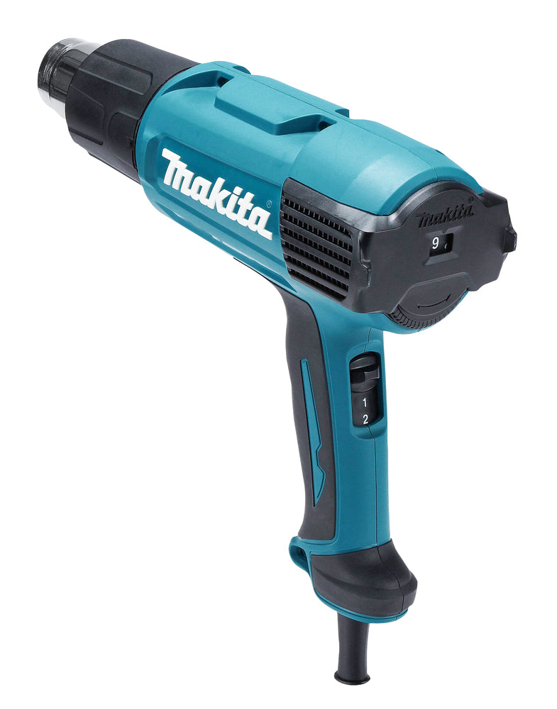 Makita Heißluftgebläse – 50–600 °C, mit 2 Luftstromstufen & Überhitzungsschutz - HG6031VK