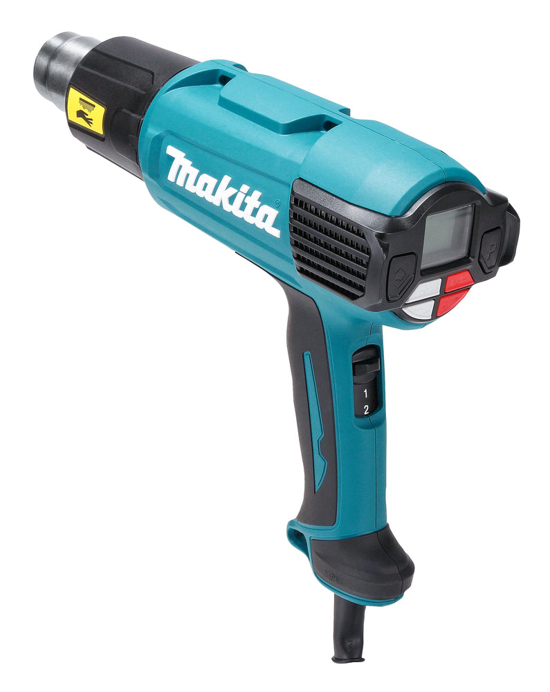 Makita Heißluftgebläse HG6531CK – 2.000 W, 50–650 °C, mit 14 Programmen - HG6531CK