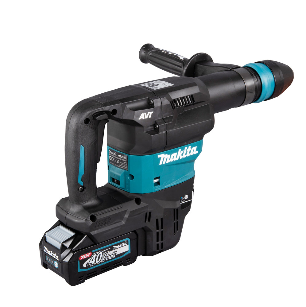 Makita Akku-Stemmhammer HM001G – 40V max., SDS-MAX, 9,4 J Schlagstärke & nur 7,1 kg - HM001GM201