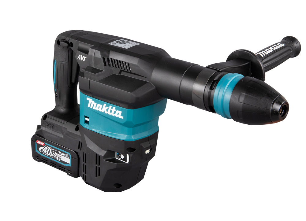 Makita Akku-Stemmhammer HM001G – 40V max., SDS-MAX, 9,4 J Schlagstärke & nur 7,1 kg - HM001GM201