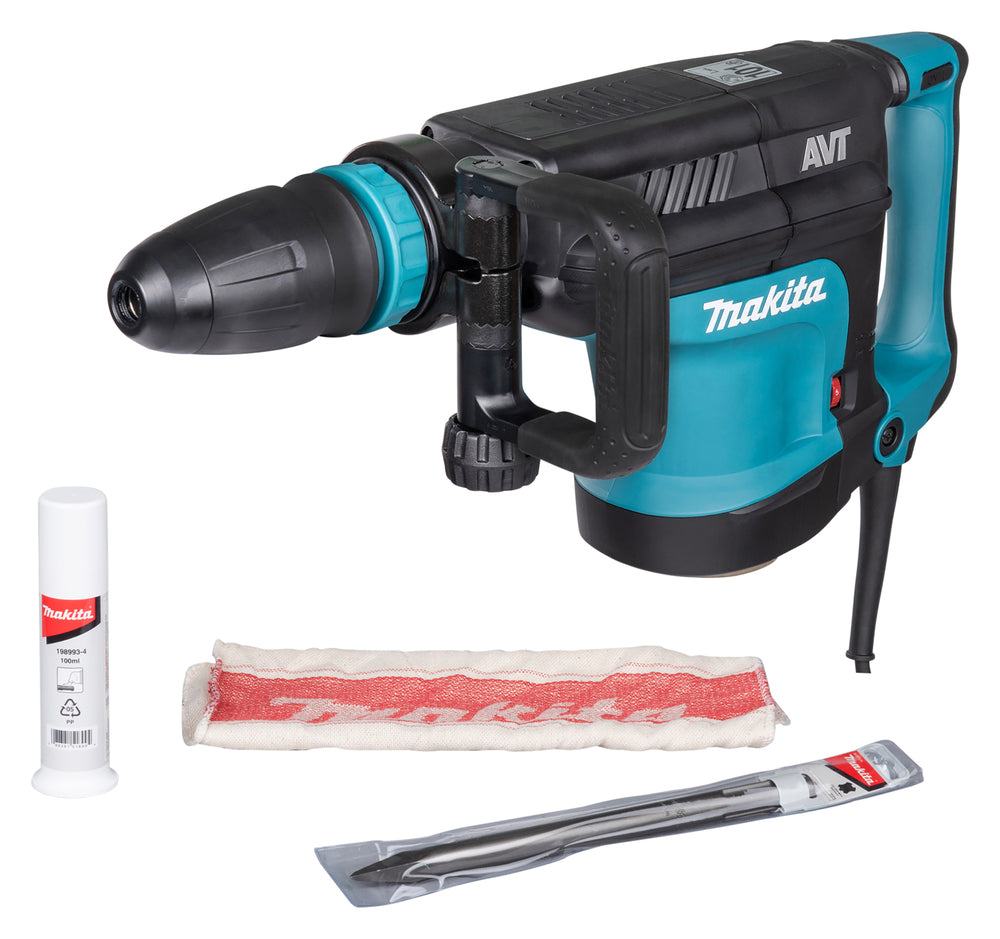 Makita Stemmhammer SDS-MAX – 1.510 W, 18,6 J Schlagstärke, AVT & variabler Schlagzahl - HM1213C