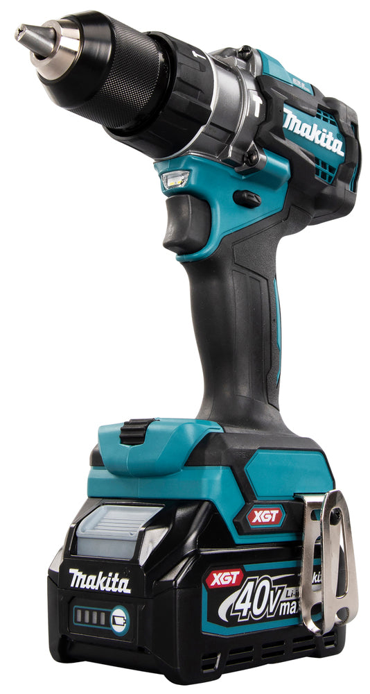 Makita Akku-Schlagbohrschrauber – 40V max., inkl. 2x 2,5 Ah Akkus, Ladegerät & MAKPAC - HP001GD201