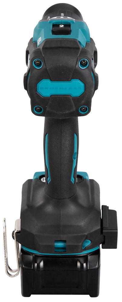 Makita Akku-Schlagbohrschrauber – 40V max., inkl. 2x 2,5 Ah Akkus, Ladegerät & MAKPAC - HP001GD201
