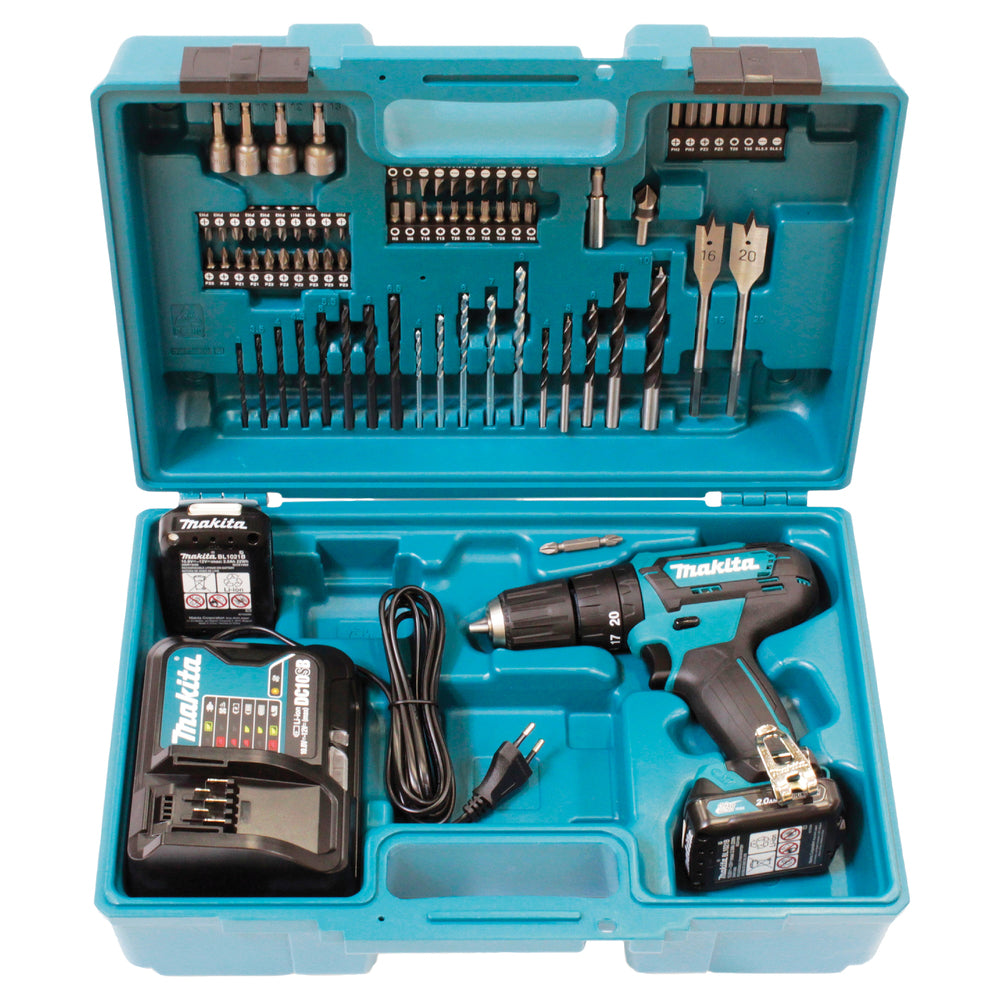 Makita Akku-Schlagbohrschrauber – 18V, kompakt & mit umfangreichem Zubehörset - HP333DSAX1