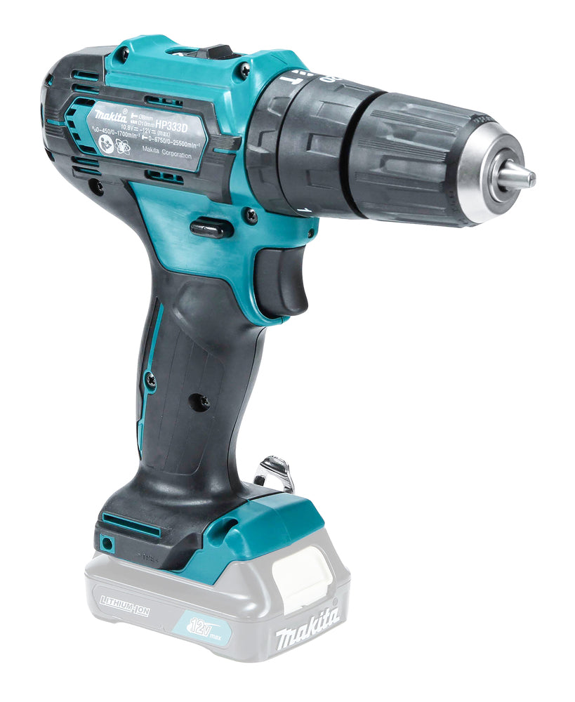 Makita Akku-Schlagbohrschrauber – 18V, 34 Nm Drehmoment, kompakt & vielseitig - HP333DZ