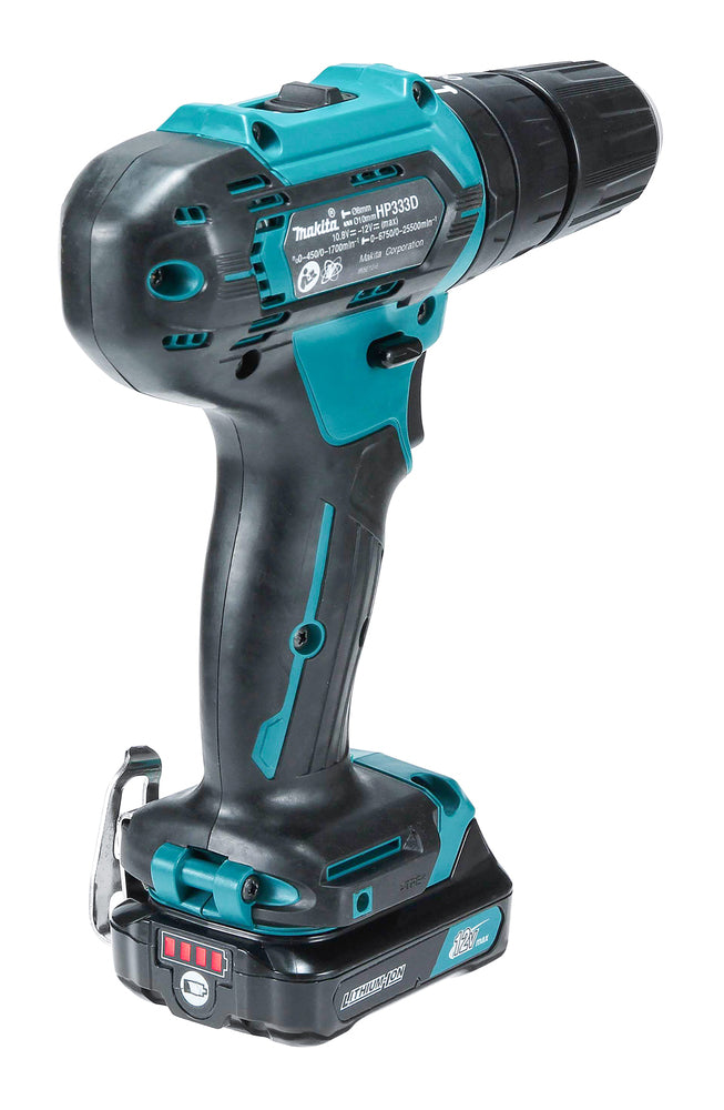 Makita Akku-Schlagbohrschrauber – 18V, kompakt & mit umfangreichem Zubehörset - HP333DSAX1