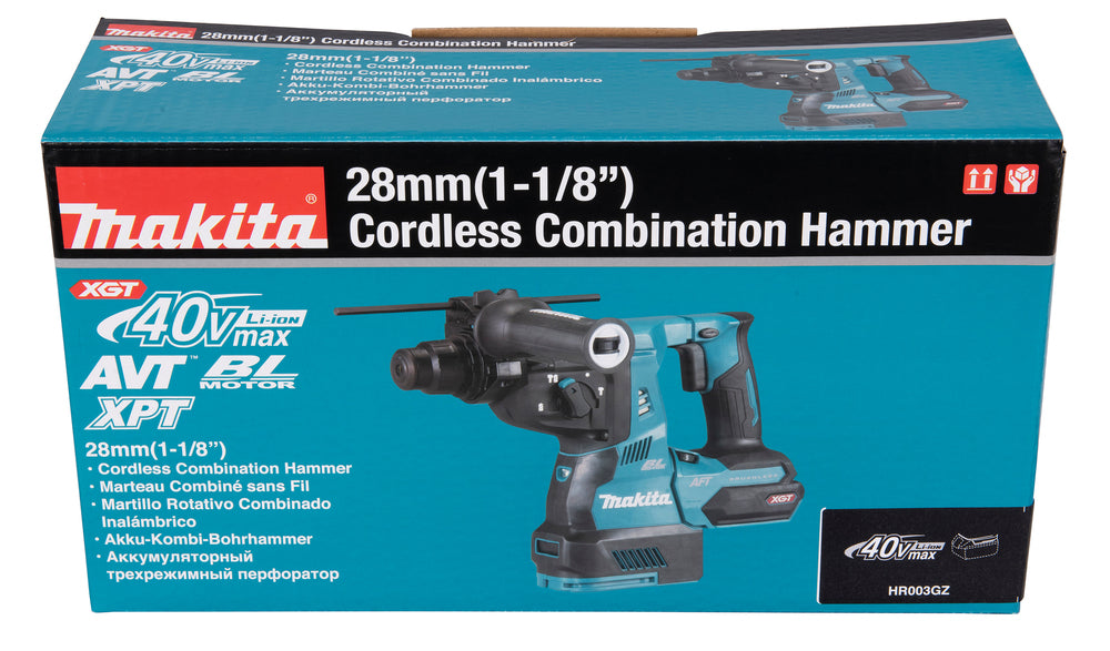 Makita Akku-Kombihammer SDS-MAX – 40V max., solo im Karton - HR003GZ