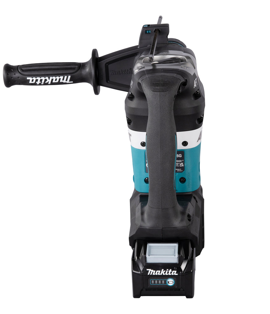 Makita Akku-Kombihammer SDS-MAX – 40V max., 2x 4,0 Ah Akkus, inkl. Schnellladegerät & AWS - HR005GM202