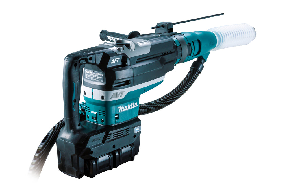 Makita Akku-Kombihammer SDS-MAX – 2x 40V max. (80V), 21,4 J Schlagstärke - HR006GZ
