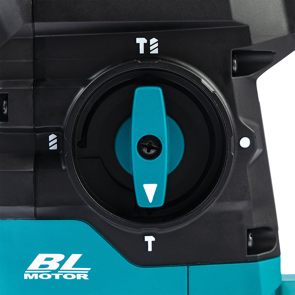 Makita Akku-Kombihammer SDS-PLUS – 40V max., 3,9 J Schlagstärke, optional DX10 Staubabsaugung - HR008GZ