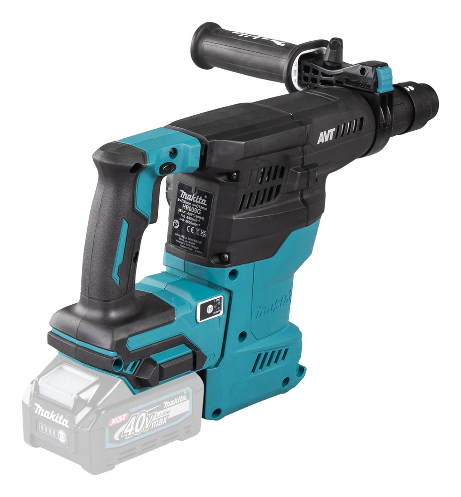 Makita Akku-Kombihammer SDS-PLUS – 40V max., 3,9 J Schlagstärke - HR009GZ