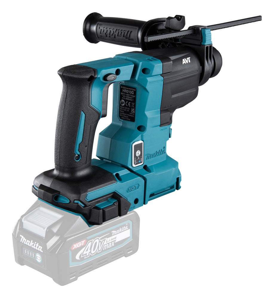 Makita Akku-Kombihammer SDS-PLUS – 40V max., 2,1 J Schlagstärke - HR010GZ