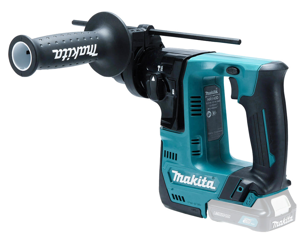 Makita Akku-Bohrhammer SDS-PLUS – 18V, 1,0 J Schlagstärke, kompakt & handlich - HR140DZ