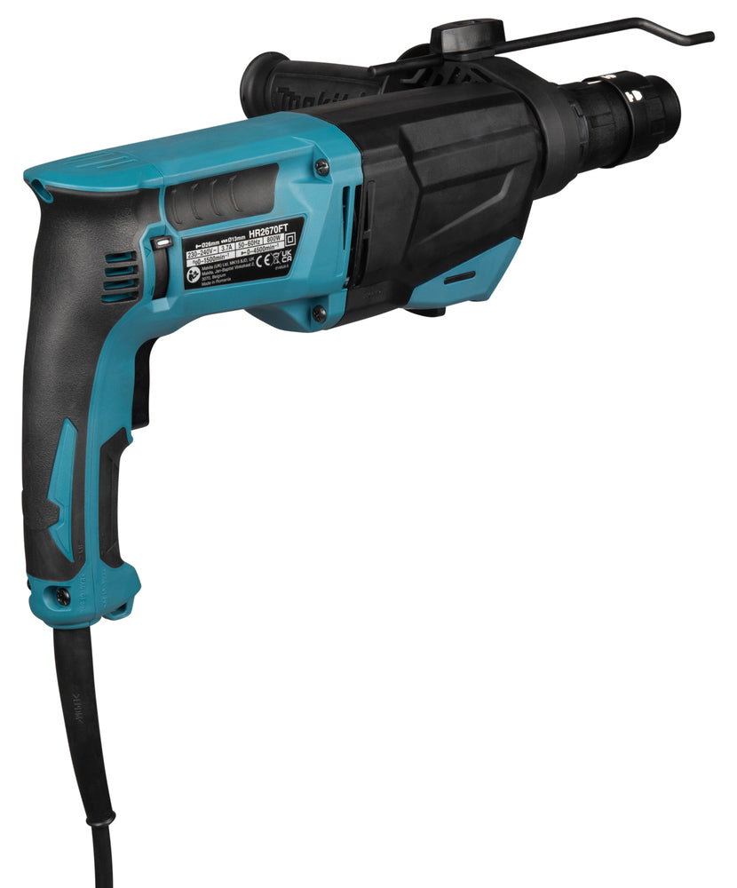 Makita Kombihammer SDS-PLUS – 800 W mit 3,0 J Schlagstärke & 26 mm Bohrleistung - HR2670FTX1