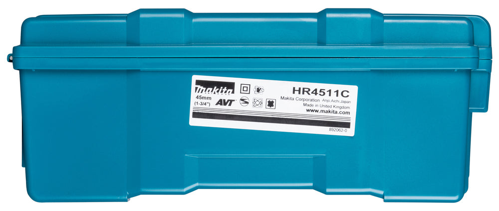 Makita Kombihammer SDS-MAX – 1.350 W Power mit AVT & 9,4 J Schlagstärke - HR4511C