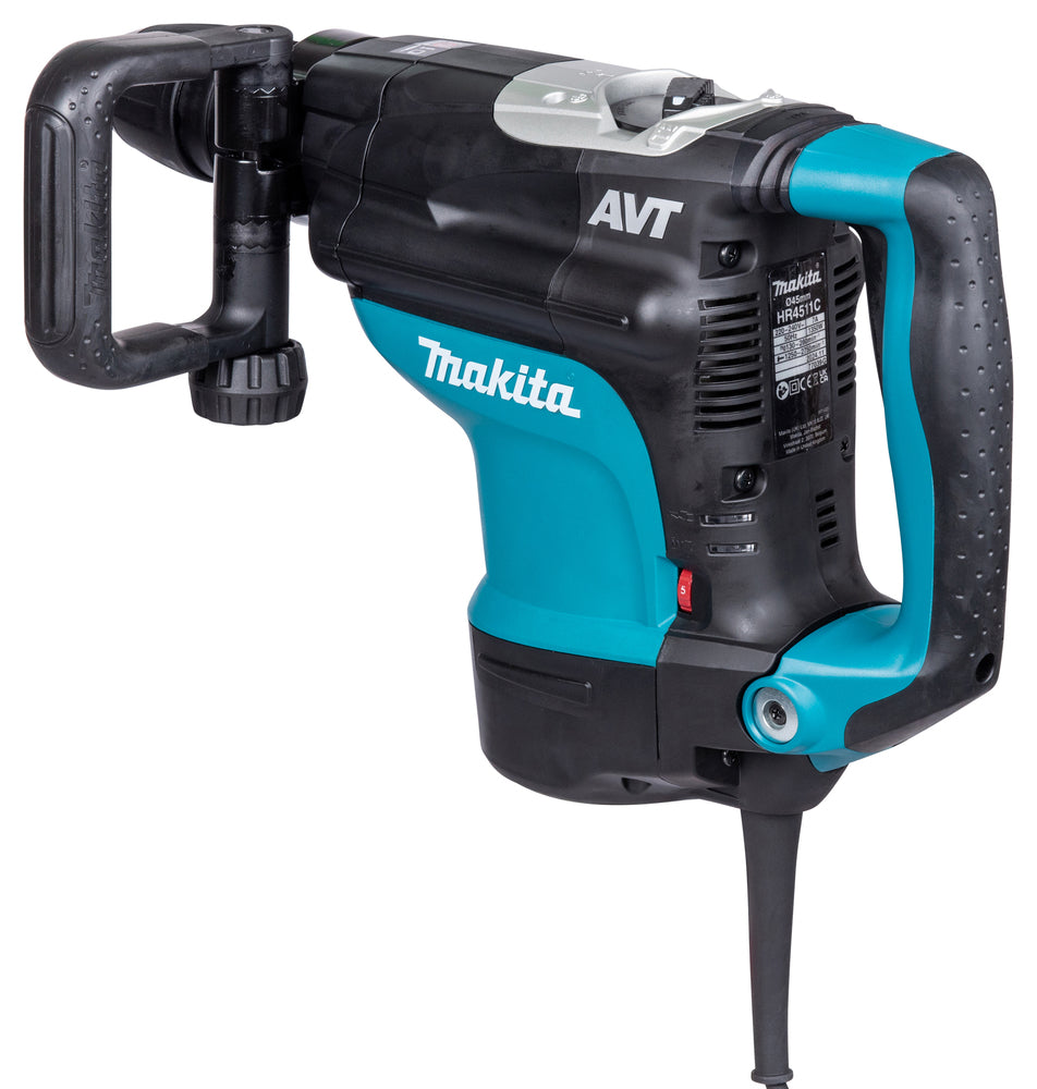Makita Kombihammer SDS-MAX – 1.350 W Power mit AVT & 9,4 J Schlagstärke - HR4511C