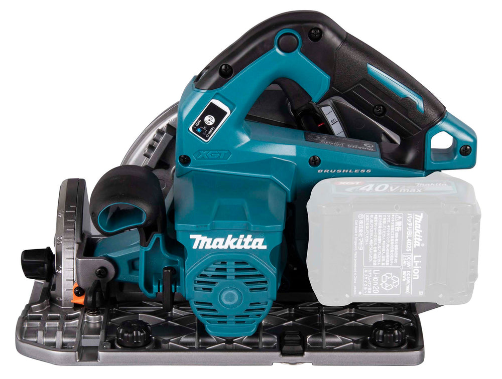 Makita 40V Akku-Handkreissäge – 62,5 mm Schnitttiefe, AWS & ADT - HS004GZ01