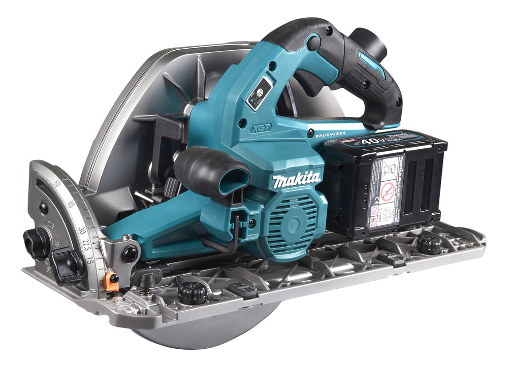 Makita Akku-Handkreissäge 270 mm – 101 mm Schnitttiefe, bürstenlos & mit AWS - HS011GT201