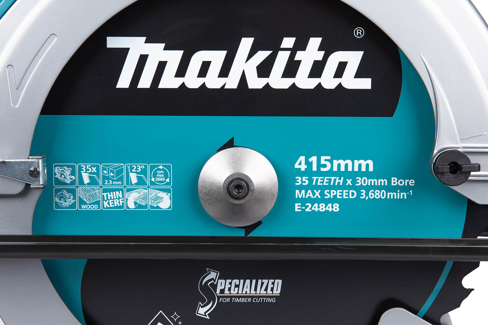 Makita Akku-Handkreissäge 150 mm Schnitttiefe – kabellos & kraftvoll wie ein Netzgerät - HS013GZ