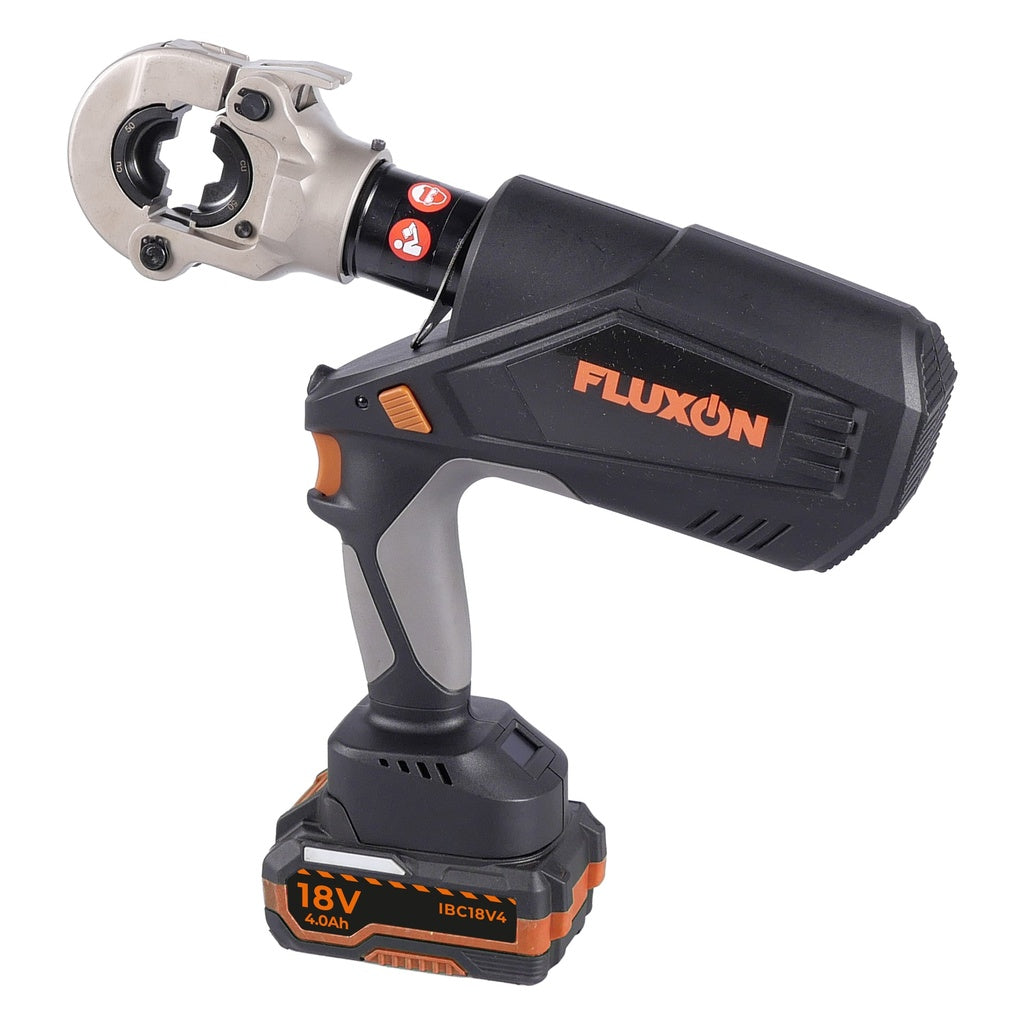 Fluxon 18V Profi Akku Hydraulische Kabelquetschzange 18V inkl. 2x