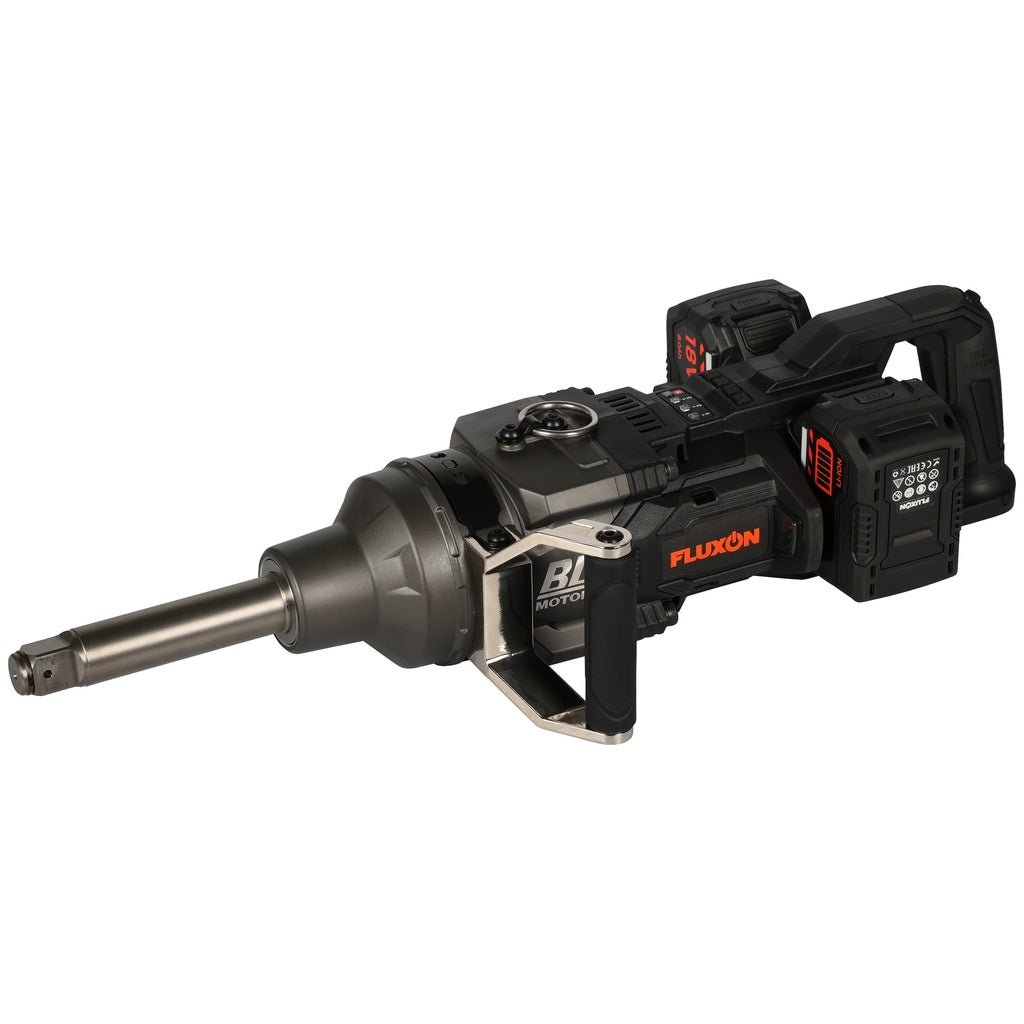 Fluxon Akku-Schlagschrauber 1" 4000 Nm Set 4×8 Ah + Doppellader – IWC10N30B2