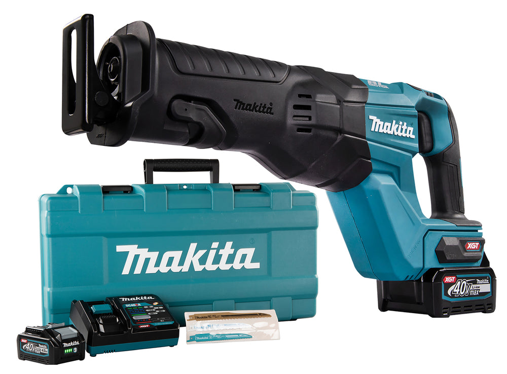 Makita Akku-Reciprosäge – bürstenlos, robust & inkl. 2× 40V max. Akkus + Ladegerät - JR001GM201