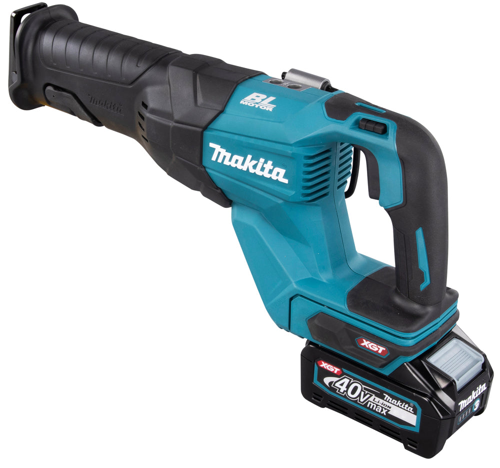 Makita Akku-Reciprosäge – bürstenlos, robust & inkl. 2× 40V max. Akkus + Ladegerät - JR001GM201